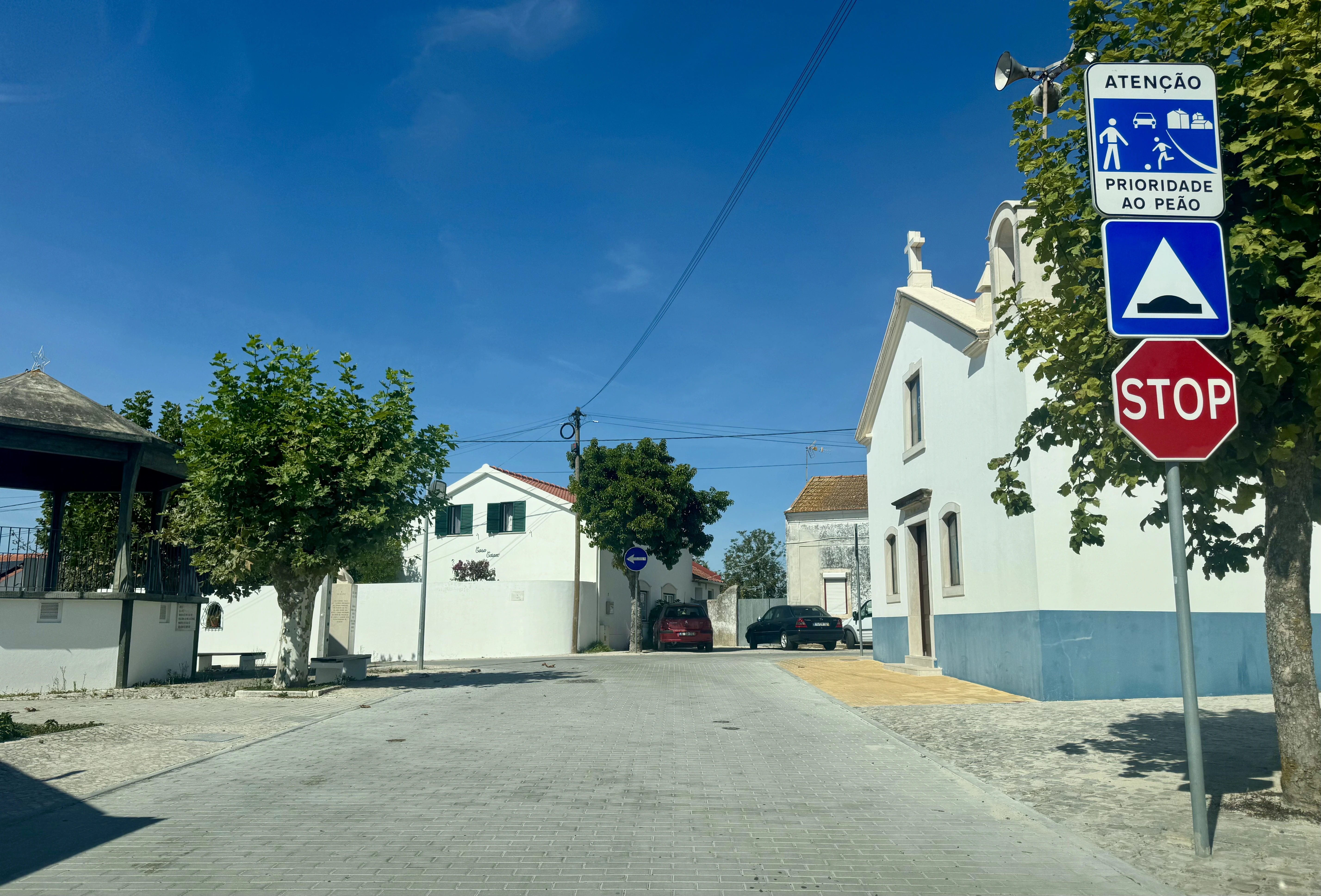 Requalificação em frente à SAMC (envolvente da capela)